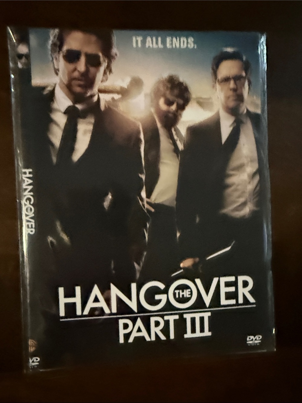 The Hangover Part III DVD - Black Cover